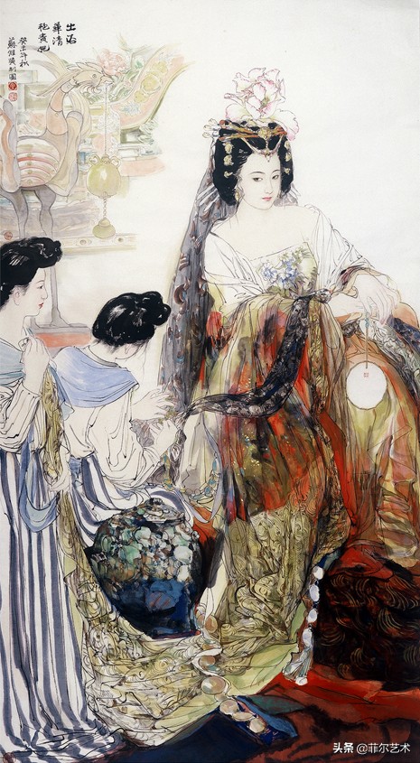 苏维贤人物画作品欣赏,苏维贤人物画艺术