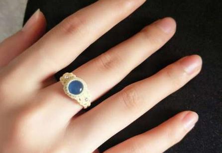 彩绳做戒指的教程,怎么自制古法戒指图片教程