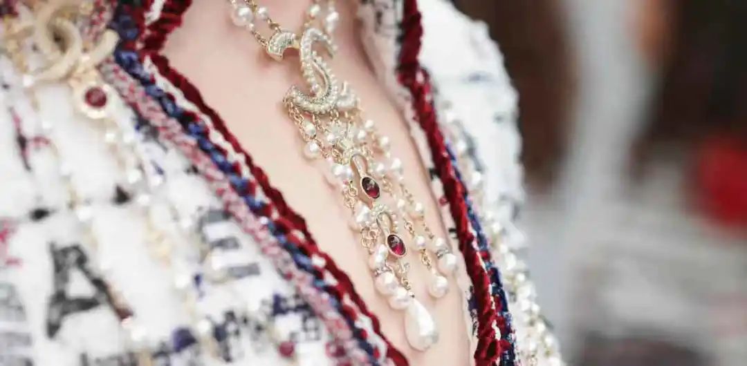 chanel香奈儿中古项链,中古饰品vintage香奈儿