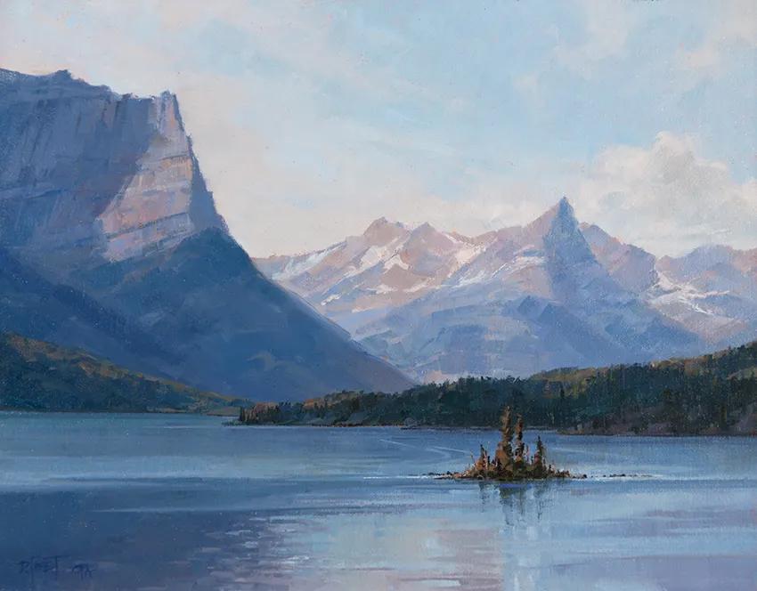 绝美风景油画教程,最灵动的风景油画