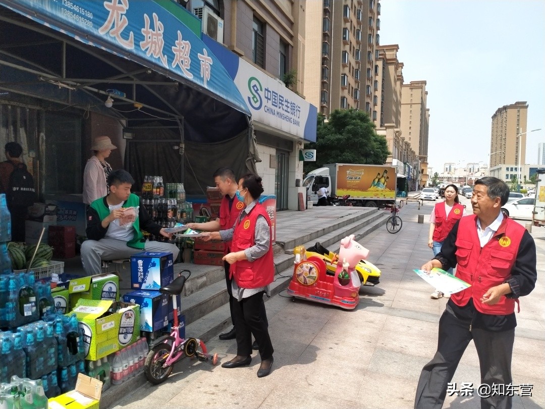 徐家湾社区开展垃圾分类宣传活动,民和镇开展垃圾分类宣传活动