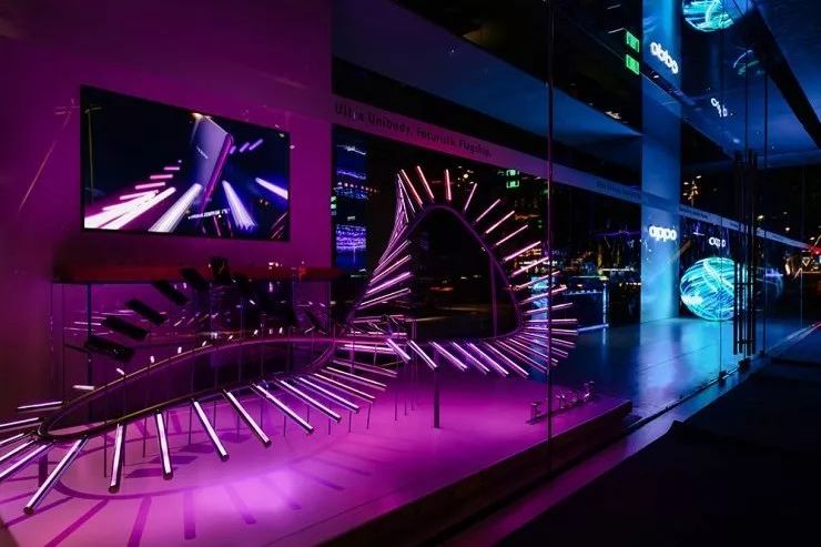 中国最大的oppo旗舰店,oppo专卖店3.0装修标准