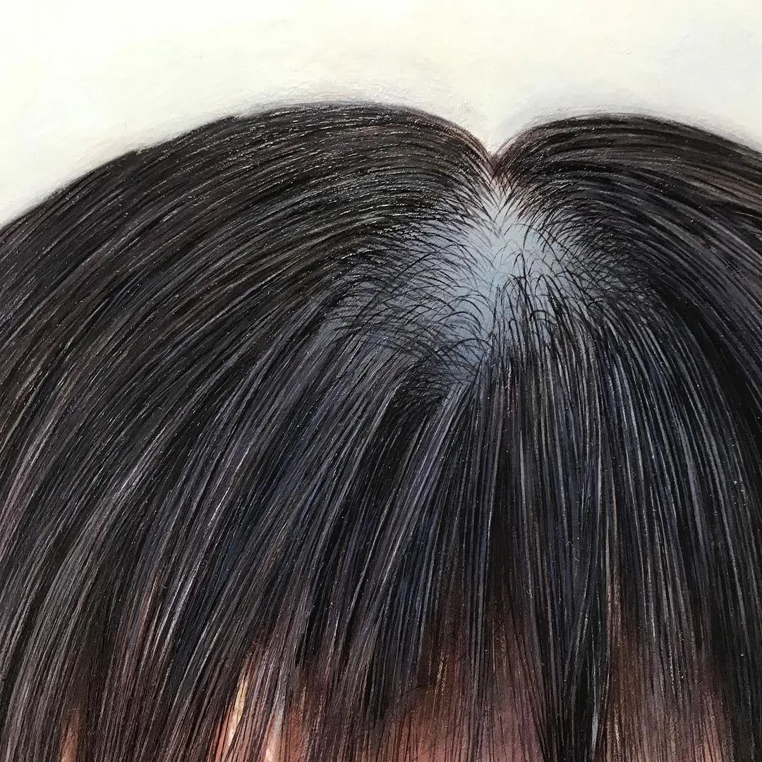 日本90后画家超写实绘画作品欣赏,日本画家画小清新少女