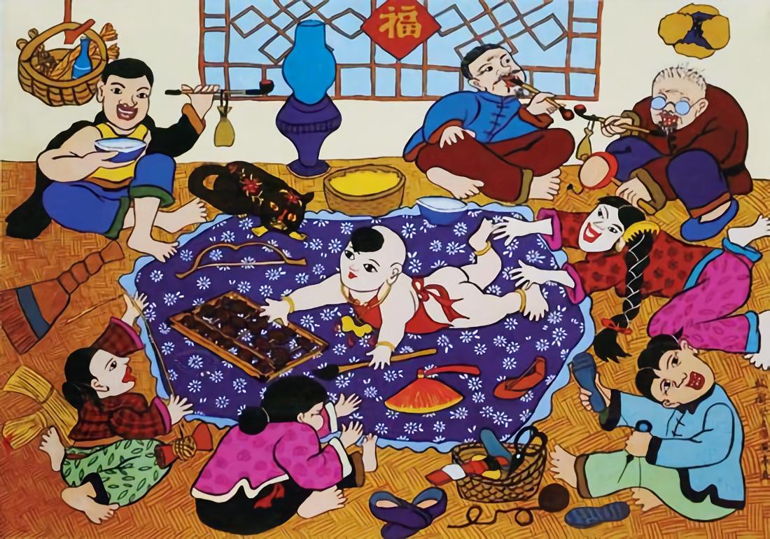 小孩满岁抓周都有些什么,孩子满一岁抓周准备什么