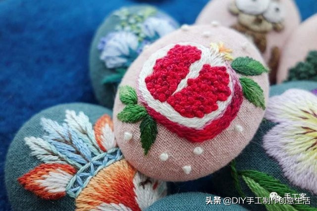 刺绣一针一线,基础的刺绣方法很适合新手学习哦