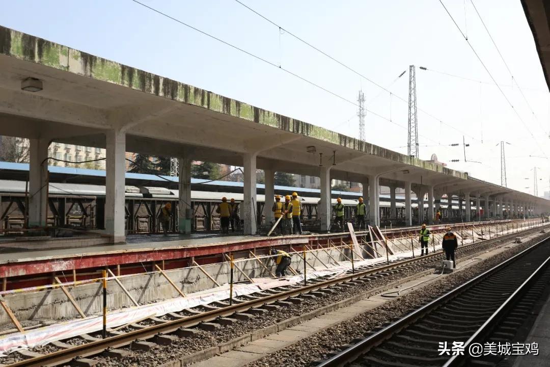 宝鸡火车站改造完成航拍,宝鸡火车站内部改造效果图