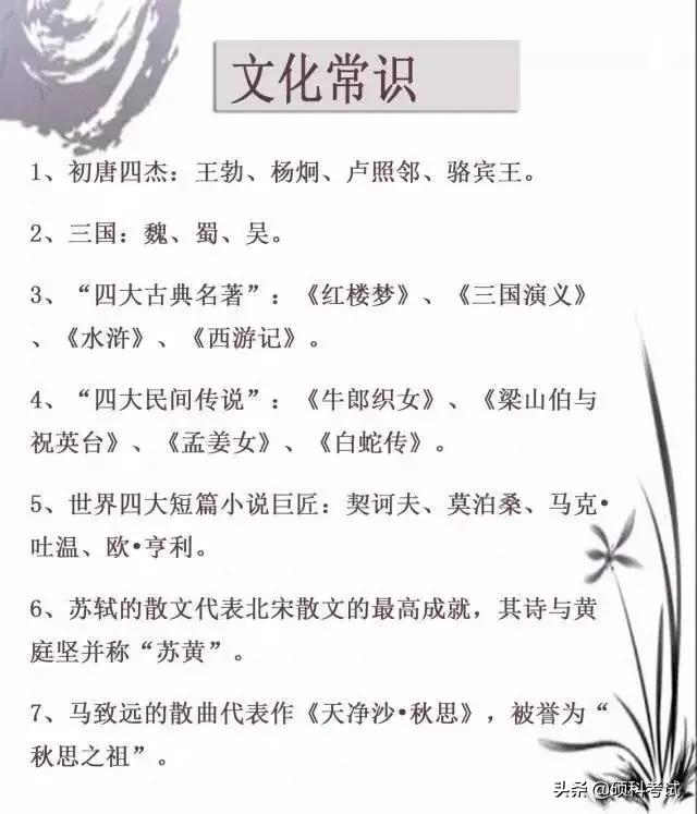 六年级语文小升初每年必考知识点,六年级语文必考小升初文言文