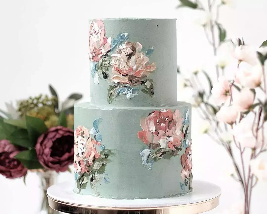 蛋糕好看复古可爱做法,艺术蛋糕创意制作视频