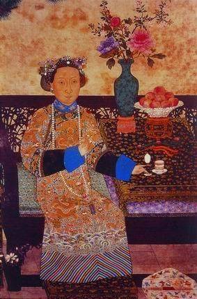 慈禧历史画像复原图,图说历史慈禧