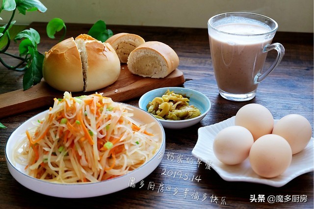 七天中式早餐，馒头发糕油条换着来，亲手做早餐，原来并不难！