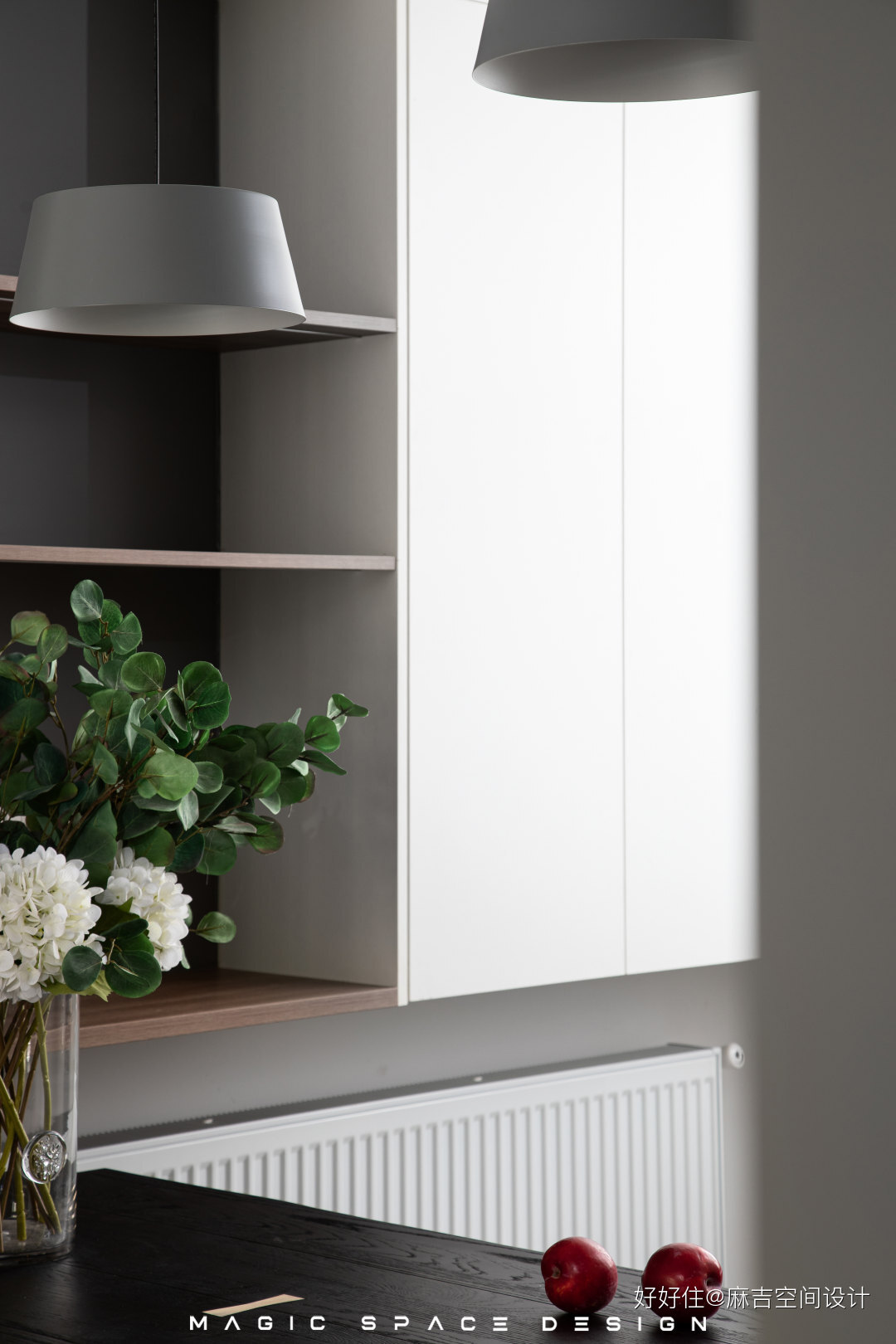 170平客厅阳台现代简约设计,北阳台西厨现代轻奢