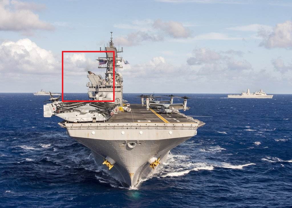 两栖攻击舰被烧的视频,中国两栖攻击舰航行