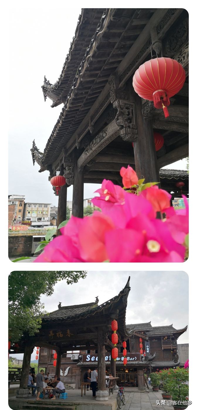 长汀县古街印象土特产,长汀古城异域风情