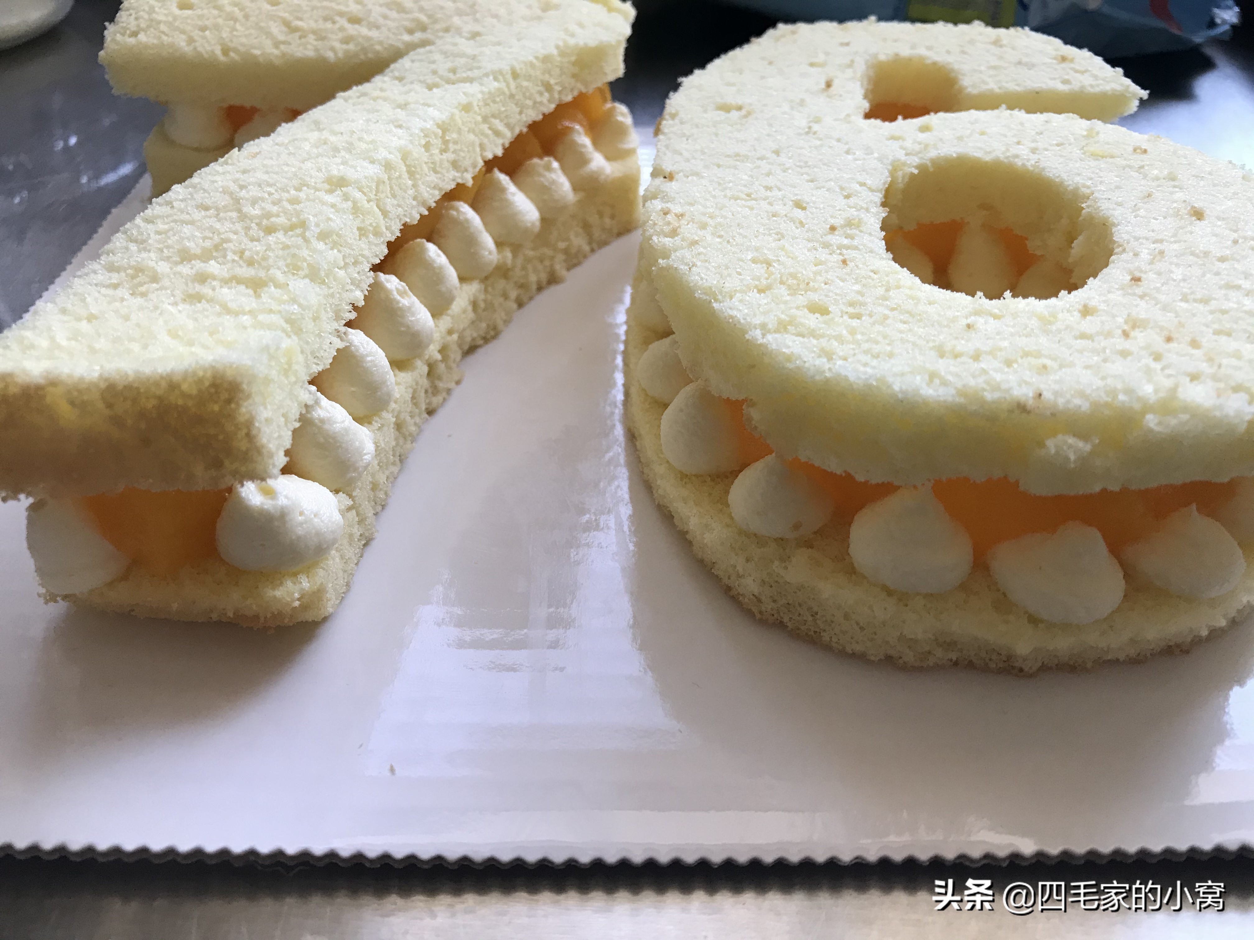 初学者奶油打发蛋糕做法教程,易打发的奶油蛋糕