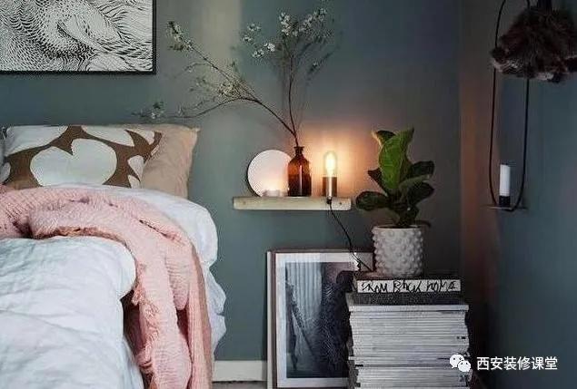 卧室放不下床头柜怎么办,卧室放不下床头柜6种形式搞定