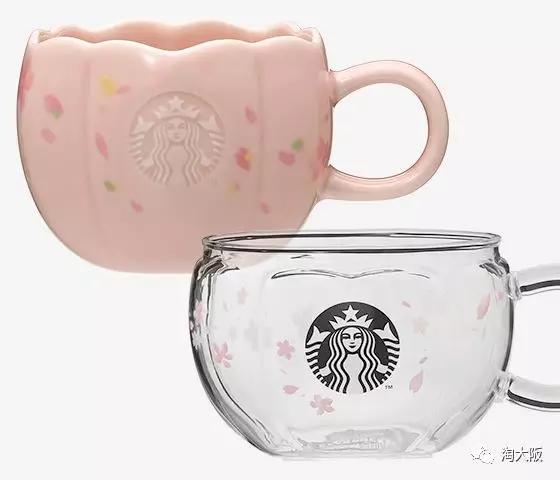 星巴克春日限定樱花星冰乐,星巴克樱花限定加樱花