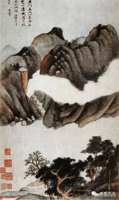 明代山水名画,明代山水书法作品欣赏