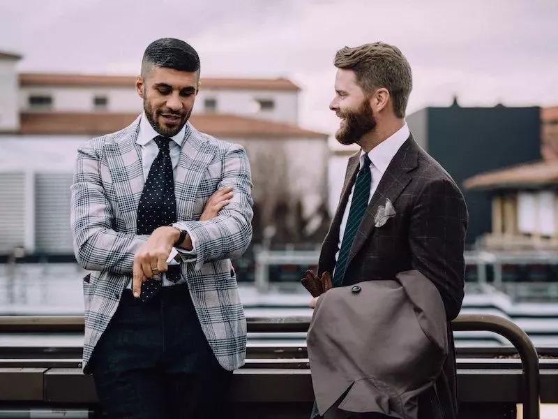 选择领带的宽度,领带的选法和搭配