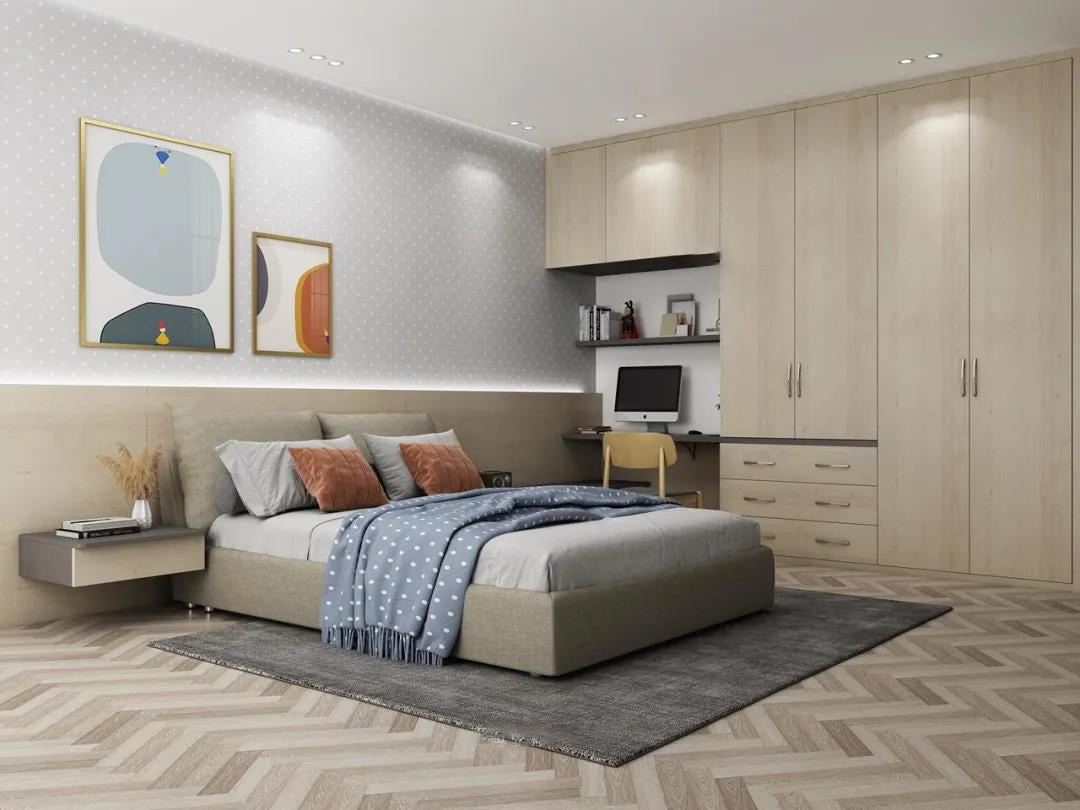 次卧的空间太小?不妨试试这样装