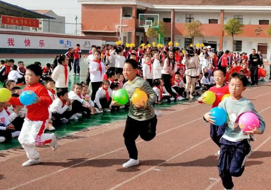 花桥镇花桥小学运动会开幕式,武穴市花桥中学运动会