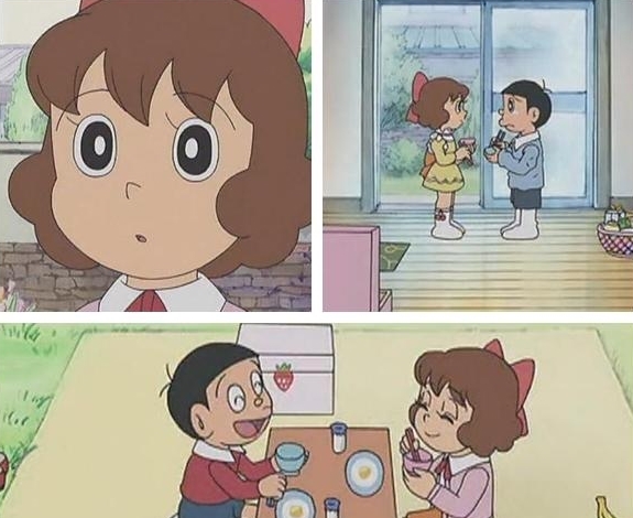 大雄静香从小到大的爱情,大雄女神排行静香才排第三