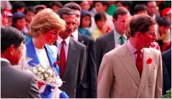 戴安娜穿裙子的视频,戴安娜王妃捡拐杖