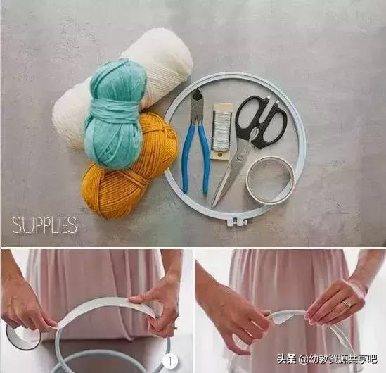 幼儿园环创教室吊饰简单又好看,幼儿园吊饰筷子纸杯环创简单好看