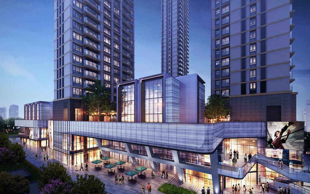万科打造城市广场,规划万科广场