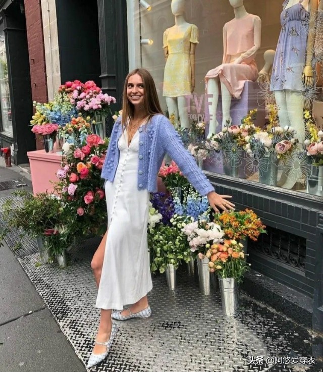 145-150胖矮个子针织开衫长款,打底收腰开衫显瘦内搭