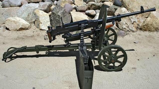 中国58式连用机枪,折戟沉沙铁未销自将磨洗认前朝
