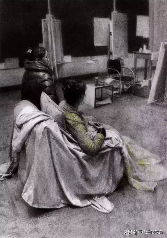 中央美术学院素描静物高分卷,中央美术学院素描精品视频