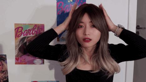 买100元之内的假发,几千元的假发实际效果