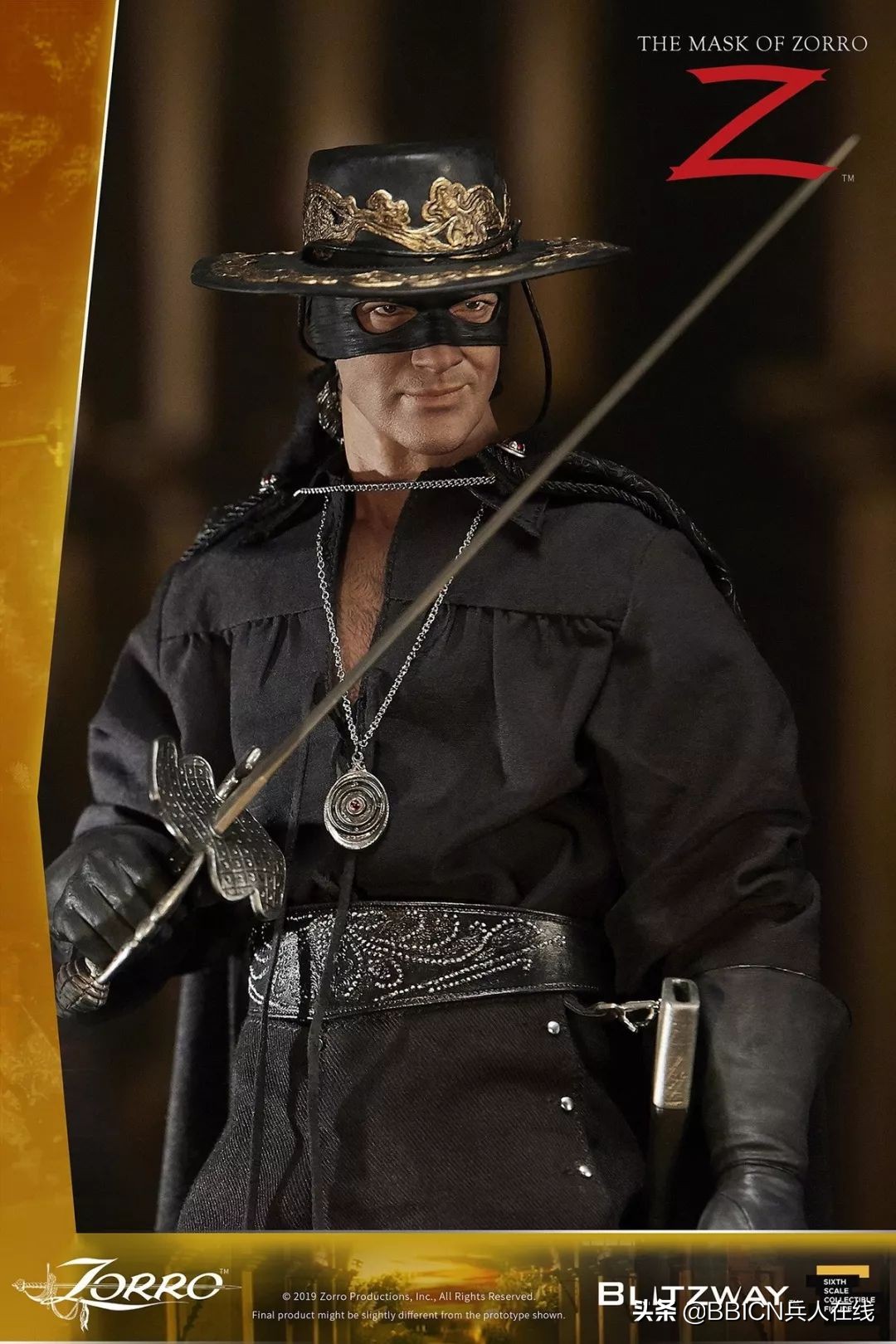 Blitzway:经典外国武侠回忆，正义侠士佐罗isback