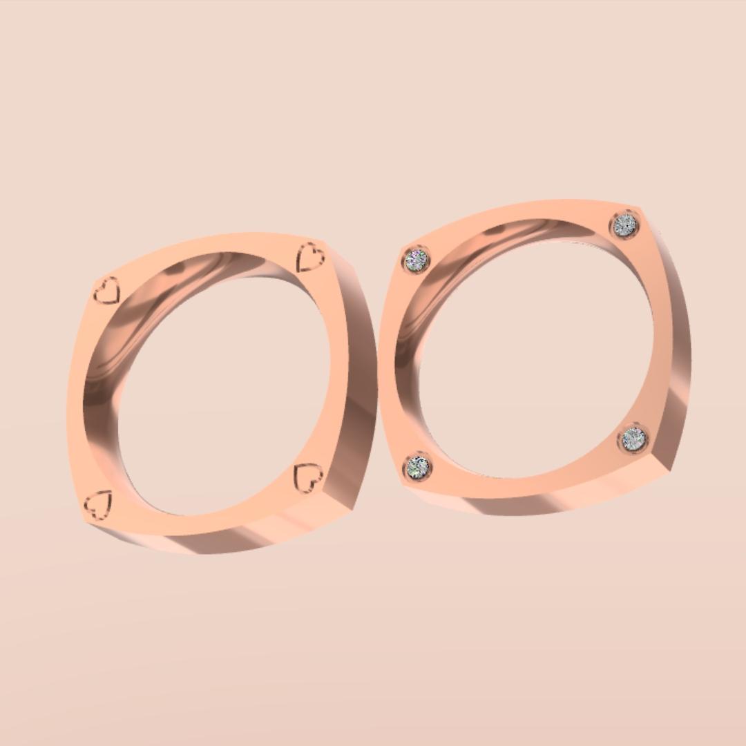 100左右纯银情侣对戒推荐,实体店买一对银的情侣对戒多少钱