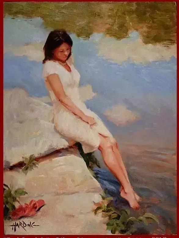 美国顶级油画大师作品,美国油画家斯科特哈丁