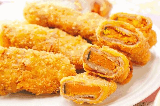 南瓜饼怎么炸又酥又香又脆,南瓜饼不要油炸的做法