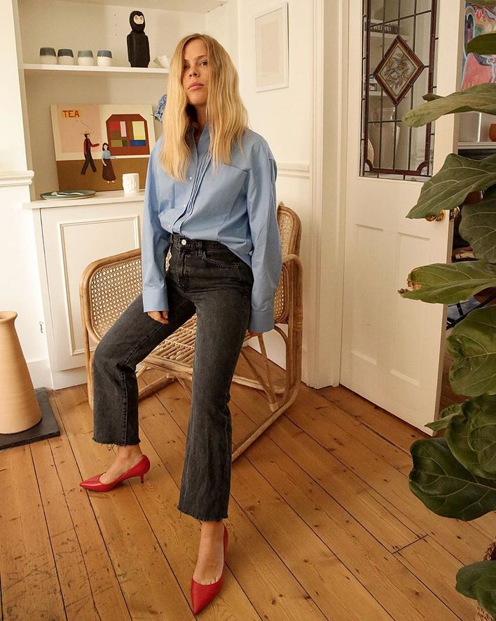 衬衫穿搭大一号,男友风衬衫穿搭大码