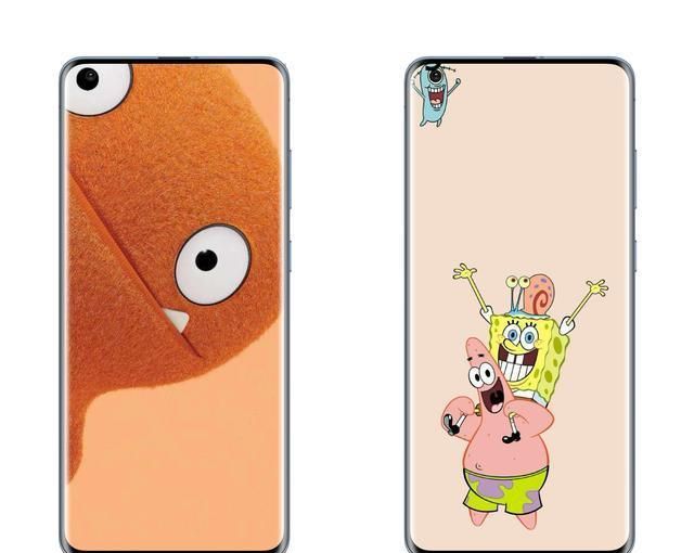 挖孔屏变全面屏壁纸,右挖孔屏壁纸手机超清全面屏