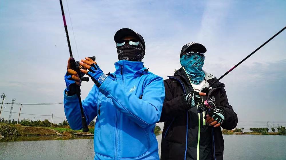 蓝旗鱼振动波路亚翘嘴,振动亮片钓翘嘴