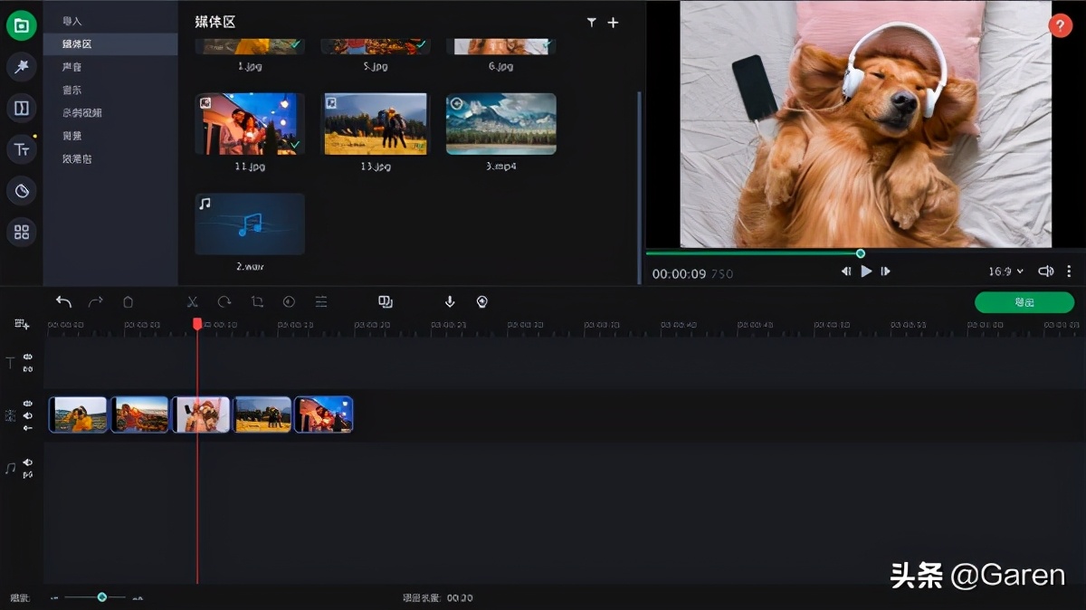 将喜欢的照片和视频变成富有吸引力的幻灯片