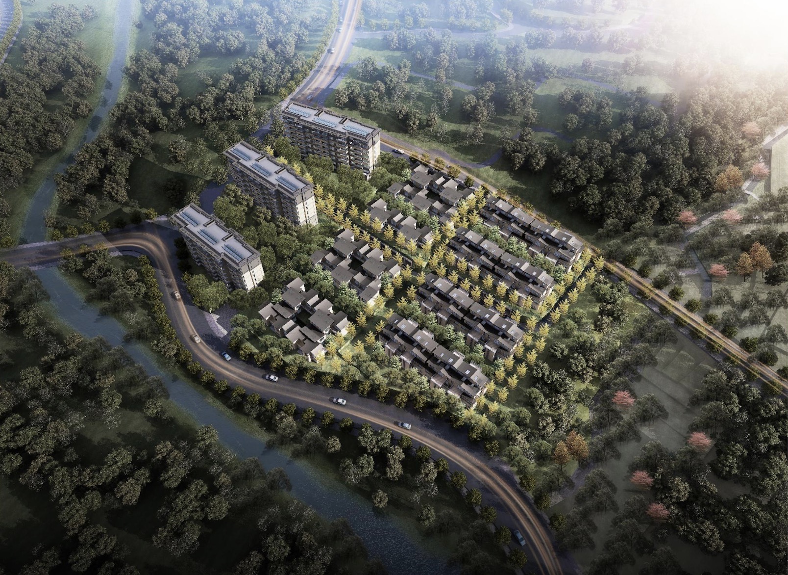 昆明绿地滇池国际健康城合院,昆明绿地滇池国际健康城高层交房