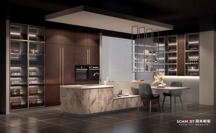 餐厨一体化厨房设计,无死角商用厨房设计布局