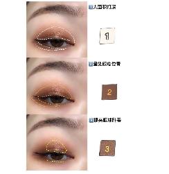 眼影眼妆详细教程,眼妆教程下眼干净高级