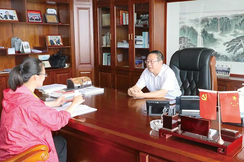 绿动+律动文化赋能“二次创业”——访山东发展投资集团*党**委书记、董事长孟雷