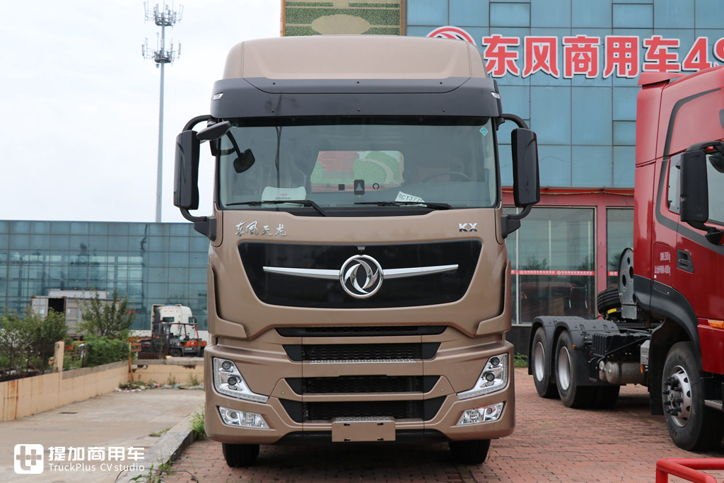 东风天龙旗舰kx王者版顶配,东风天龙kx卡车国六旗舰版
