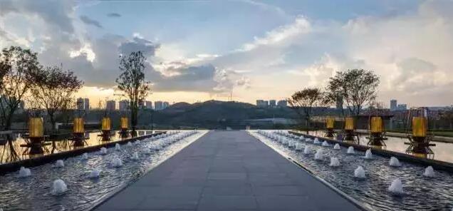 重庆铂悦澜庭夜景,重庆铂悦澜庭鸟瞰图