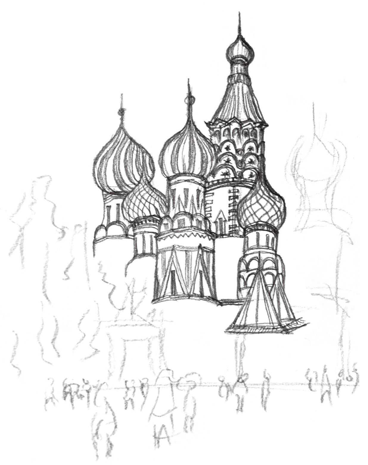 速写建筑入门基础画图片,速写画房子初学者入门教程