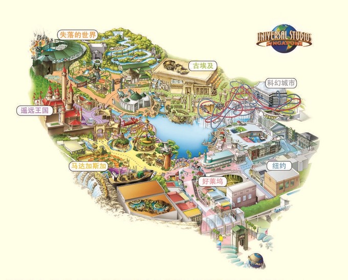 新加坡环球影城游玩攻略图文,新加坡环球影城攻略必玩项目