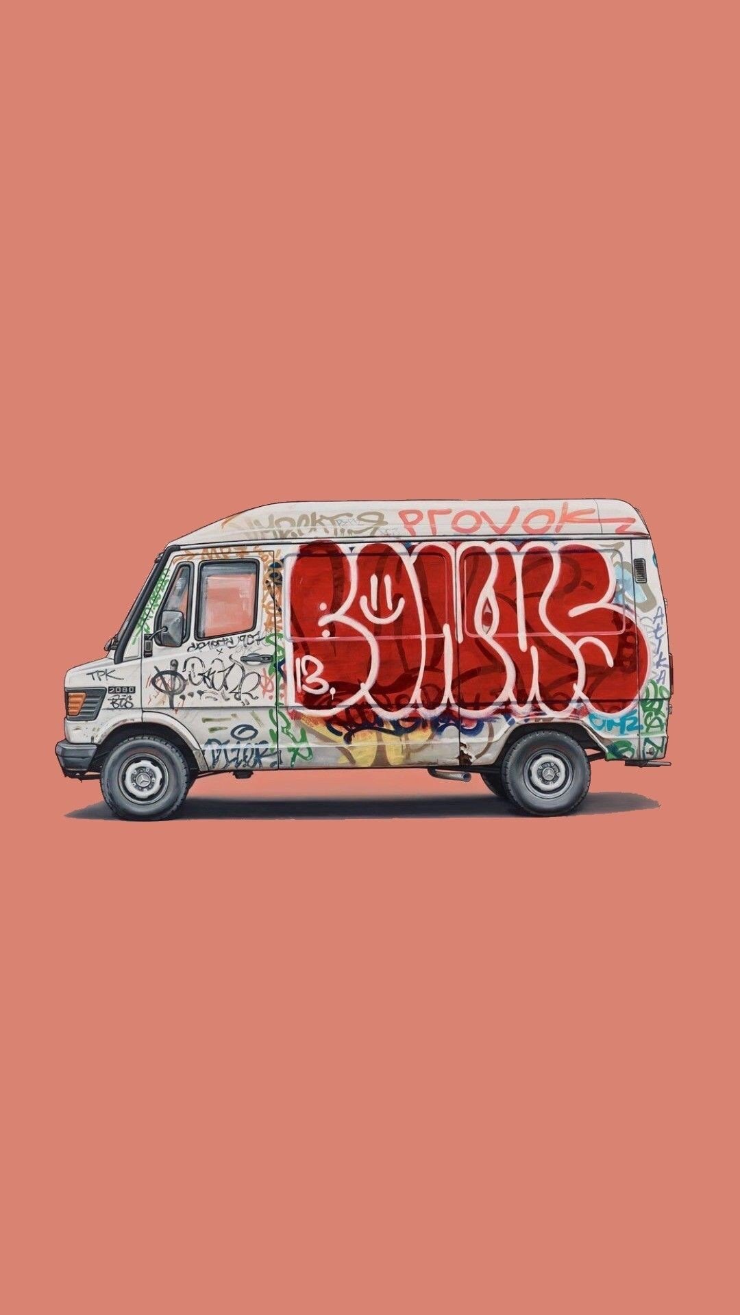 手机货车壁纸,手机壁纸涂鸦图片大全