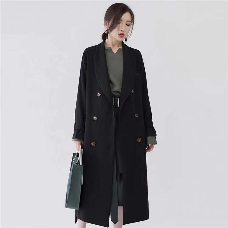 逸阳毛呢大衣外套女装,御寒大衣